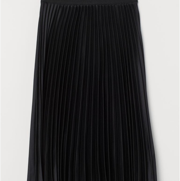 Black Pleated Skirt - Picture 1 of 3